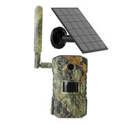 WESLNN 4MP 14MP 4G SIM Card Solar Hunting Trail Camera Wildlife Camera With Night Vision Motion Activated Outdoor Trail Camera