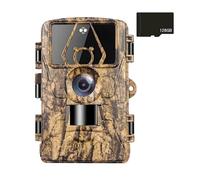 WESLNN 8K WiFi Trail Camera 130° Detection Angle 60MP Waterproof Outdoor Animal Hunting Trail Video Photo Trap Wild Camera APP Control(Add 128GB tf card)