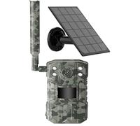 WESLNN HD Trail Trap Camera With WiFi Solar Panel Powered Hunting Camera Night Vision Game Wildlife Cameras