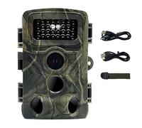 WESLNN Hunting Camera Trail Camera With Night Vision Waterproof Outdoor Wildlife Hunting Camera Surveillance Trap Camera(Camera With 128GB Card)