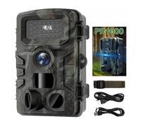 WESLNN Hunting Trail Camera 58MP IP66 PR700 HD Game Night Vision Motion Activated Trigger Security Cameras Outdoor Wildlife Photo Traps(Hunting Camera)