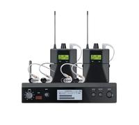 WESLNN In-Ear Monitoring System Professional Level Wireless System For Bands 24-Bit Digital Processor Audio(P3T-2 P3RA)