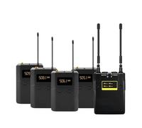 WESLNN Microphone Wireless Professional Real Time Monitoring Intelligent Noise Reduction Mic For Smartphone DSLR Camera