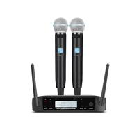 WESLNN Microphone Wireless Professional System Handheld Mic For Stage Speech Wedding Show Band Home Party Church