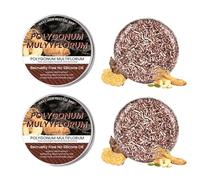 WESLNN shouwu shampoo soap，darkening shampoo bar，polygonum multiflorum shampoo,Natural Solid Shampoo Bar，smooth hair care soap,Reduce Frizz,PH Balanced Moisturizing