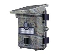 WESLNN Solar Panel Powered Hunting Camera 20MP 1296P Night Vision Motion Activated Photo Trap Waterproof IP66 Wildlife Trail Cameras