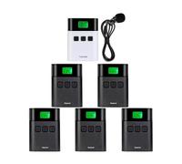 WESLNN Tour Guide System Wireless Audio Guiding For Church Translator Traveling Museum Visit Conference Factory Training(1-5)