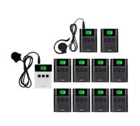WESLNN Tour Guide System Wireless Audio Guiding For Church Translator Traveling Museum Visit Conference Factory Training(1-10)