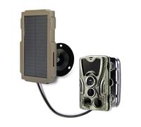 WESLNN Trail Game Camera Solar Panel Kit 3000mAh 6V-12V Rechargeable Solar Charger For Outdoor Hunting Camera Accessories