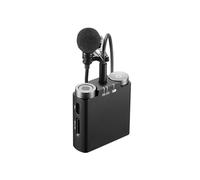 WESLNN UHF Wireless Microphone Lavalier Lapel Mic Portable Audio Video Recording For Cameras Phone Tablets(S M2)