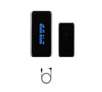 WESLNN Ultracompact Dual-Channel Wireless Microphone System For Smart Phone/PC/Camera With Charging Cable(S1 D)