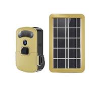 WESLNN WiFi Trail Camera Wireless Hunting Game Camera With Solar Panel Waterproof For Wildlife Monitoring Scouting(With Solar Panel)