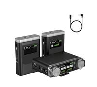 WESLNN Wireless Mic Microphone System Lapel Lavalier Noise Reduction Transmitter Receiver Kit(W1)