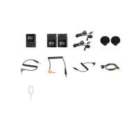 WESLNN Wireless Microphone Professional Mini Microphone Set Suitable For Digital SLR Cameras Smartphone Interviews(2 PRO B)