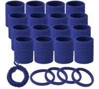 Wesnoy 120 Pcs Weaving Loom Refill Loops for 10'' Loom, Craft 2 Cotton Potholders Weaving Loops, Durable Craft Bands for Potholder Making(Blue)