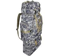 Wesoke 100L Camping Backpack Hiking Rucksack for Men Women, Extra Large Waterproof Outdoor Travel Rucksack, Oversized Thickened Adjustable Military Tactical MOLLE Backpack, City Camo