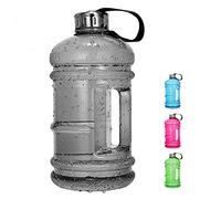 Wesoke 2.2L/73oz Large Water Bottle, Big Capacity Leak proof Anti-Fall Explosion-Proof PETG Sports Jug with Handle, Half Gallon Huge Hydrate Drinking Container for Outdoor Fitness Travel Gym
