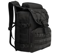 Wesoke 35L Military Tactical Backpack Black Large Army 3 Day Assault Pack Bag for Men, 35 Liter Molle Backpack Daypack for Man Women, Big Camping Hiking Rucksack for Outdoor Travel Climbing
