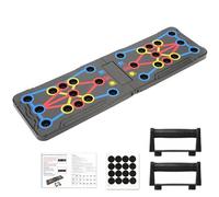 Wesoke Push Up Board Multi-function Foldable Push Up Bar Stands System Men Women, 12 In 1 Pushup Handles for Floor, Professional Chest Fitness Exercise Home Workout Strength Training Equipment