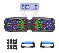 Wesoke Push Up Board with Counter, 14 in 1 Multi-Functional Pushup Stands System for Men Women, Portable Push Up Bar, Gym Strength Training Push up Handles for Floor, Professional Exercise Equipment