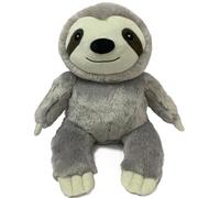 WESOPAN Weighted Sloth Age 3+, 2.5 kg Stuffed Animal for Anxiety, 24 Inch Comforting Arms for Soothing Hugs, Plushies for Adults Kids (Grey)