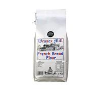 Wessex Mill French Bread Flour - Premium Quality Flour for Bread Making, 5 x 1.5 kg