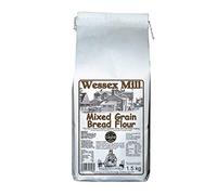 Wessex Mill Mixed Grain Bread Flour - Premium Quality Flour for Bread Making, 5 x 1.5 kg