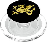 Wessex Wyvern Dragon Anglo Saxon Historic England PopSockets PopGrip for MagSafe