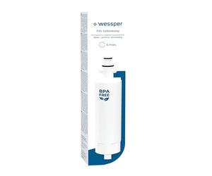 Wessper 1x 4874960100 Freezer Refrigerator Water Filter Replacement Compatible with Beko 4874960100 4394650100, 9256712, SBS4K; Blomberg IWD1004ET, KFD9952PXDUK; Grundig 487960000; Lamona LAM6100 HJA6