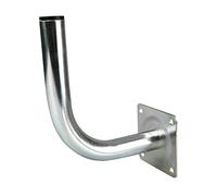 Wessper 20cm Universal Wall Mount Bracket for Satellite Dish Terrestrial Antenna TV Mast