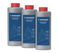 Wessper 3 x Descaler for Fully Automatic Coffee Machines 0.5 L Universal Liquid Descaler for Coffee Machines, Kettles & Irons - Descaling Liquid Against Limescale