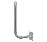 Wessper 30/80 cm Universal Wall Mount Bracket for Satellite Dish Terrestrial Antenna TV Mast