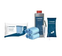 Wessper All-Round Care Set for Philips & Saeco Fully Automatic Coffee Machines (2x AquaClean Filter, Compatible with CA6903, Descaler 500ml, 10 x 2g Cleaning Tablets, Cleaning Brush) - Optimum Care