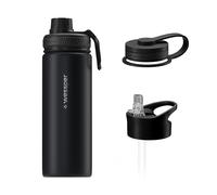 Wessper B3 THERMOSTEEL 500ml Stainless Steel Water Bottle/Thermos, Black
