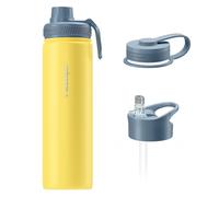 Wessper B3 THERMOSTEEL 700ml Stainless Steel Water Bottle/Thermos, Yellow