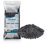 Wessper Stones Compatible with Water Purification, 2 kg of Matte Raw Shungite Chips Compatible with Water Cleansing and Filtering | Natural and Authentic Nuggets from Karelia, Russia