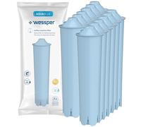 Wessper Water Filter 12 Units for Coffee Machines Jura Blue, Activated Carbon | Compatible with for Jura 71312 Blue, GIGA, ENA, Micro, IMPRESSA Automatic Coffee Machines 12X_WES041
