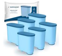 Wessper Water Filter Cartridge for Philips AquaClean CA6903/10, CA6903/22 | Limescale Removal | 6-Pack Replacement for AquaClean Coffee Machines