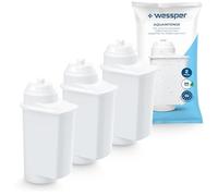 Wessper Water Filter Cartridges for Fully Automatic Coffee Machine 3 Pack - Replacement for Brita Intenza TZ70003/TCZ7003 - Compatible with Siemens EQ3 EQ5 EQ6 EQ9, Bosch, Neff, Gaggenau