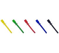 West 11cm Bright Coloured Plastic PVA Glue Spreader Sticks, Multicoloured Pack of 5, for Art & Craft, Kids