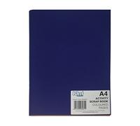 West 284611 A4 Coloured Pages Sketchbook - Cobalt Blue