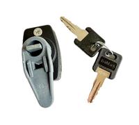 West Alloy Lock Assembly with 2 WD Keys - Caravan & Motorhome Locker Door Lock - Secure Replacement Barrel Lock for External Storage, Gas Lockers, Battery Boxes - Weatherproof & Durable