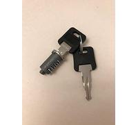 West Alloy WD Barrel c/w 2 Keys Short Tang Suitable for Caravan/Motorhome Lockers Etc