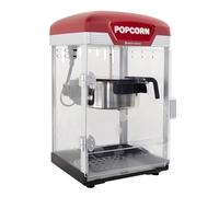 West Bend Stir Crazy Movie Theater Popcorn Popper, Gourmet Popcorn Maker Machine with Nonstick Popcorn Kettle and Popcorn Scoop for Popcorn Machine, 4 Qt., Red