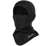 West Biking Balaclava Motorcycle Winter Face Mask Ski Mask Windproof Breathable Warm Bicycle Balaclava Men Women Thermal Fleece Balaclava Motorcycle Balaclava Mask Face Hood, Black*1, One Size