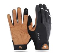 WEST BIKING Cycling Sports Gloves Touch Screen Bike Full Finger Gloves Mittens