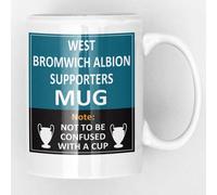West Bromwich Football Club Supporters Rival Team Joke Funny New and Easy Office Tea and Coffee Mug Gift