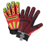 West Chester 86713 Synthetic Leather R2 Safety Rigger Glove, Small