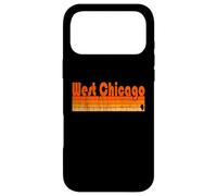 West Chicago, Illinois Retro 80s Style Case for iPhone 17 Pro Max