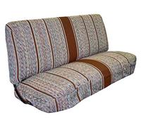 West Coast Auto Universal Baja Saddle Blanket Bench Full Size Seat Cover Fits Ford, Chevrolet, Dodge, and Full Size Pickup Trucks (Brown)